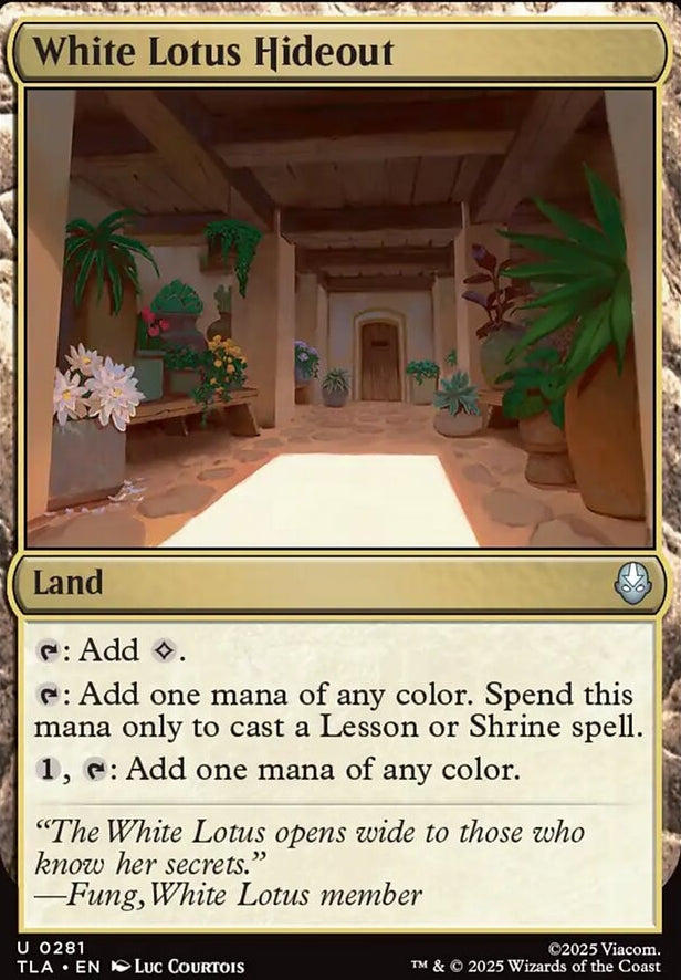 White Lotus Hideout [ #0281 ] (TLA-U)