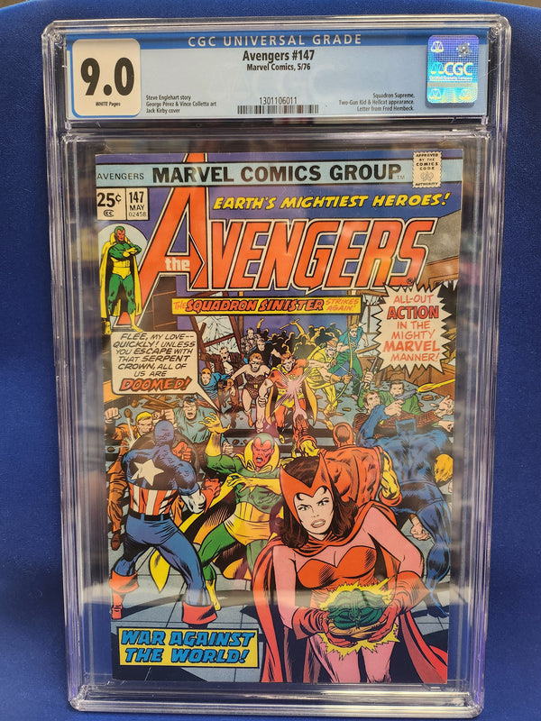 Avengers (1963 Series) #147 (CGC 9.0)