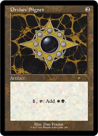 Orzhov Signet [#294 Old-Frame] (SLD-R)