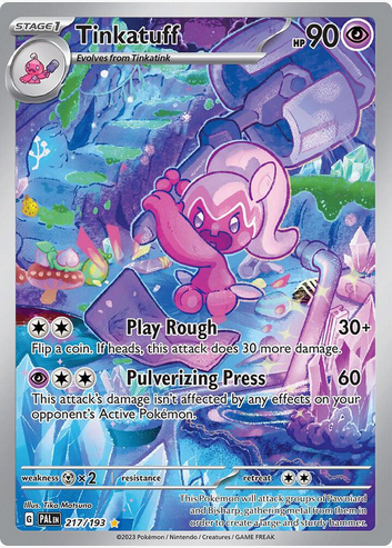 Tinkatuff - 217/193 (PAL) Illustration Rare - Near Mint Holofoil