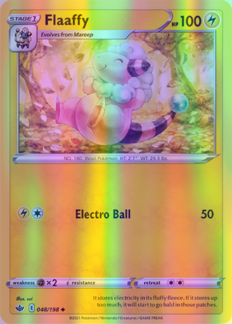 Flaaffy - 048/198 (SWSH06) Uncommon - Near Mint Reverse Holofoil