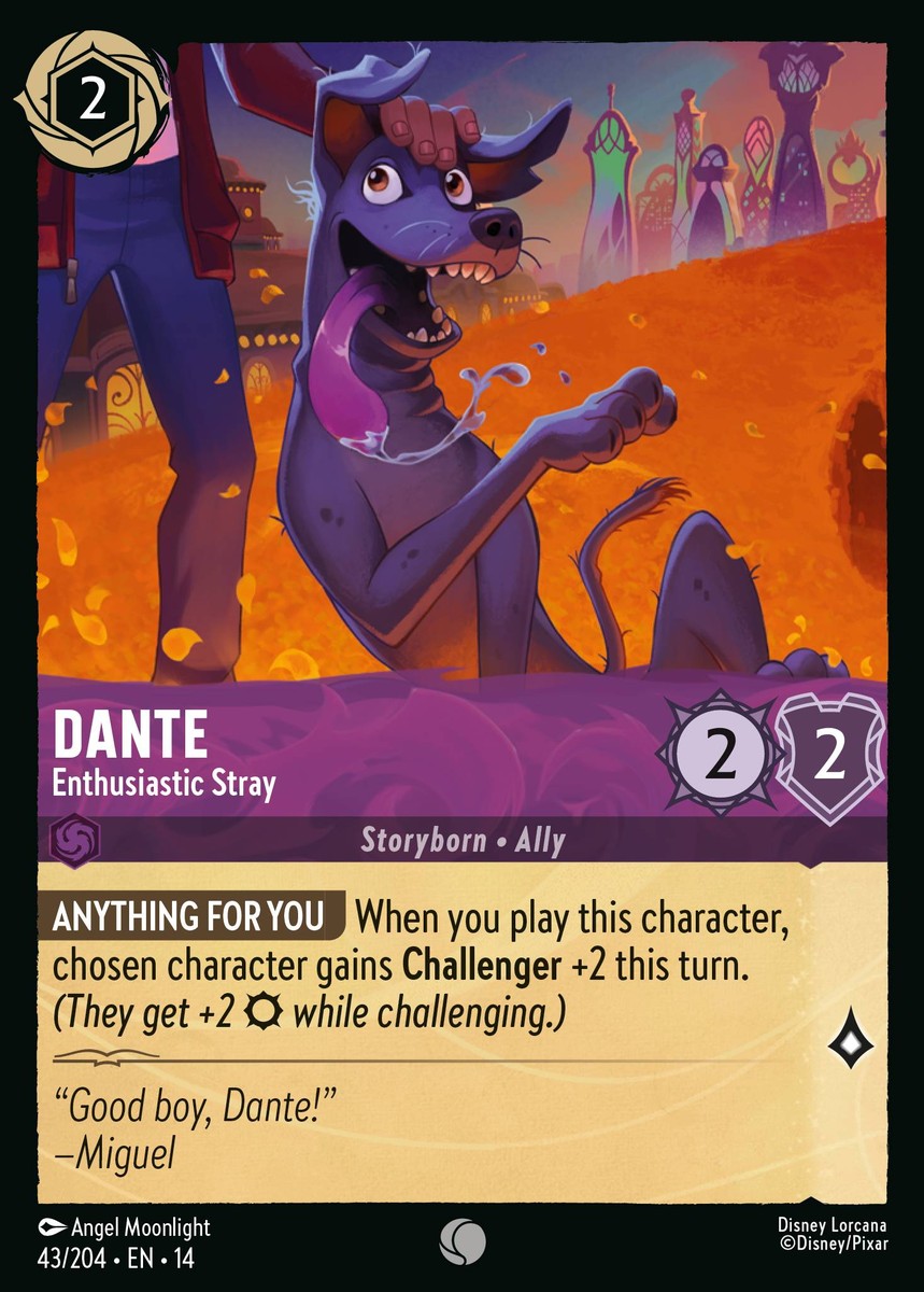Dante - Enthusiastic Stray (043/204 - Hyperia City) Common
