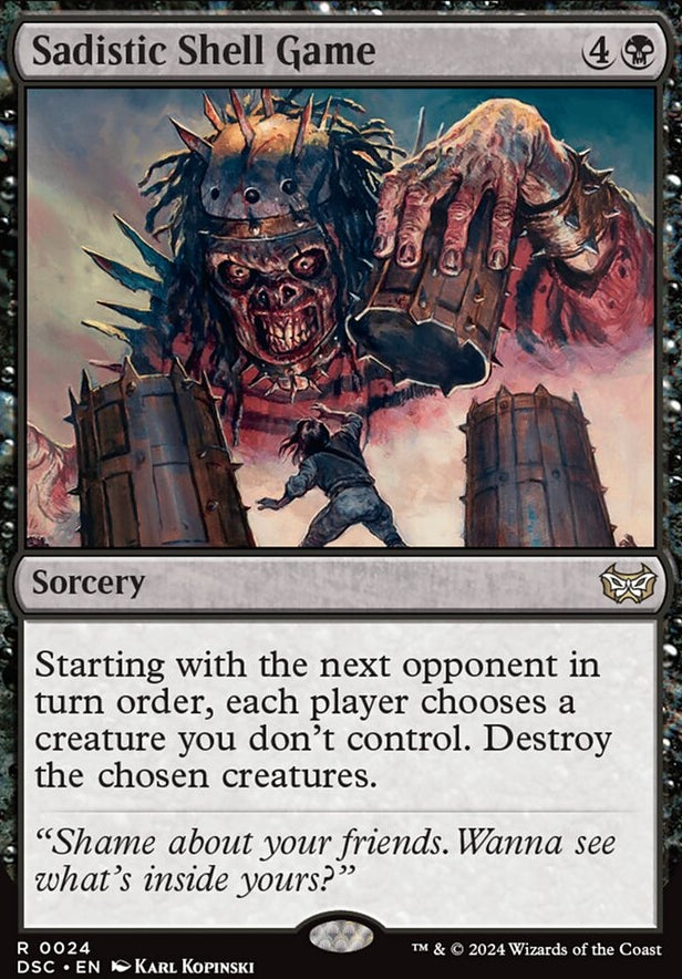 Sadistic Shell Game [#0024] (DSC-R)