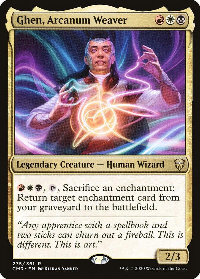 Ghen, Arcanum Weaver (CMR-R-FOIL)