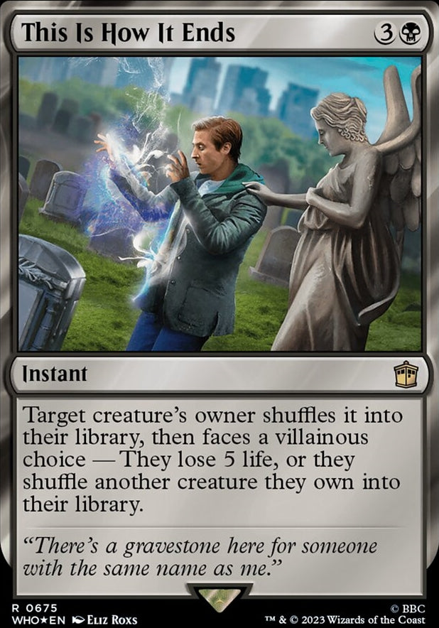 This Is How It Ends [#0675 Surge Foil] (WHO-R)