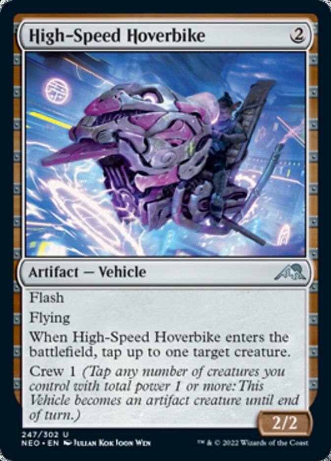 High-Speed Hoverbike [ #247/302 ] (NEO-U)