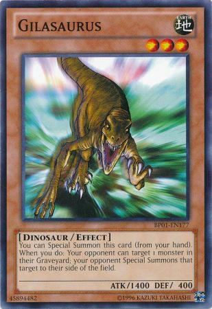 Gilasaurus (BP01-EN177) Common - Near Mint Unlimited