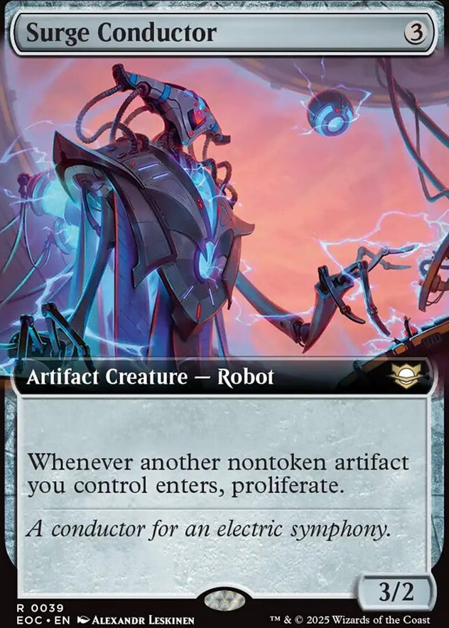 Surge Conductor [ #0039 Extended Art ] (EOC-R)