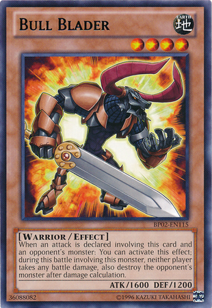 Bull Blader (Mosaic Rare) (BP02-EN115) Mosaic Rare - Near Mint Unlimited