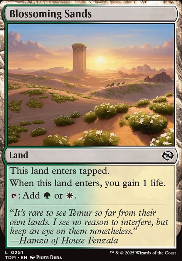 Blossoming Sands [ #0251 ] (TDM-L)