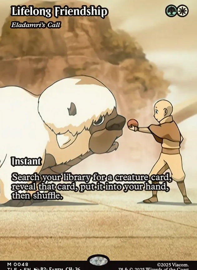 Lifelong Friendship - Eladamri's Call [ #0048 Borderless ] (TLE-M)