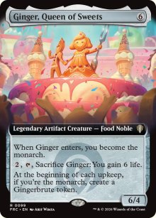 Ginger, Queen of Sweets [ #0099 Extended Art ] (FRC-R)