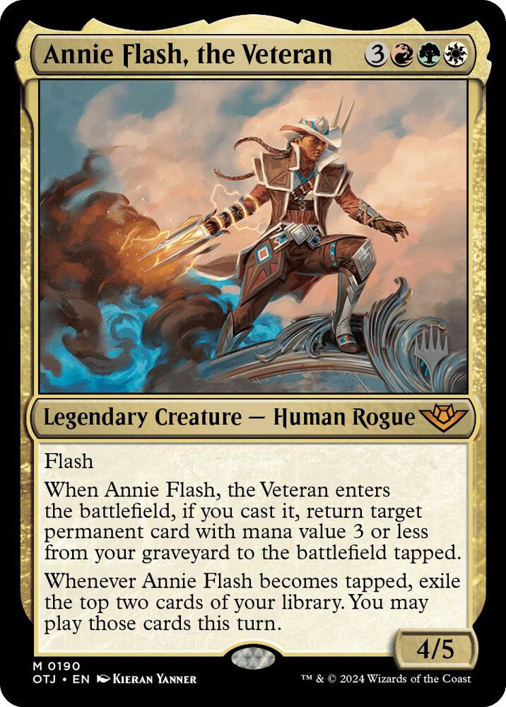 Annie Flash, the Veteran [#0190] (OTJ-M-PP)