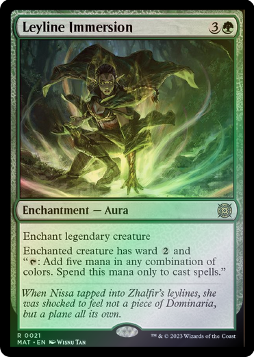 Leyline Immersion [#0021] (MAT-R-FOIL)