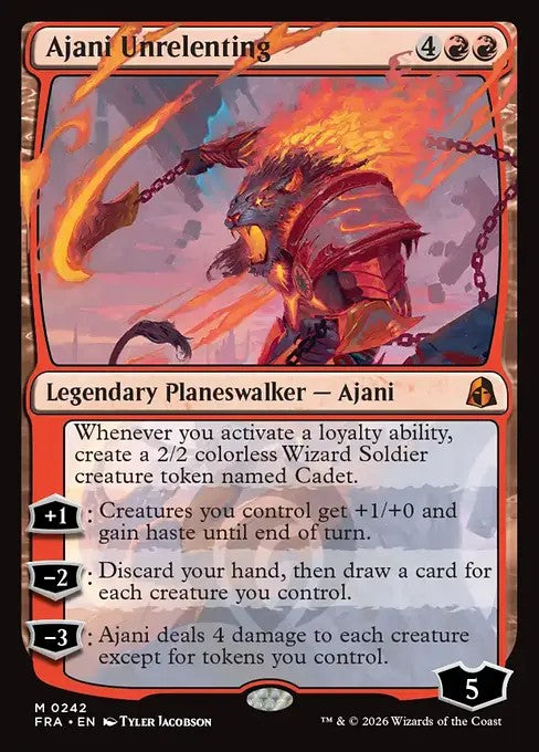 Ajani Unrelenting [ #0242 ] (FRA-M)