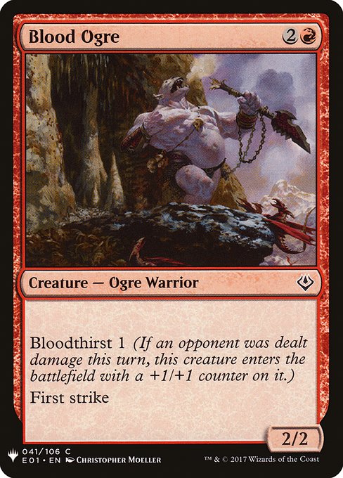 Blood Ogre [Mystery Booster #0861] (E01-C)