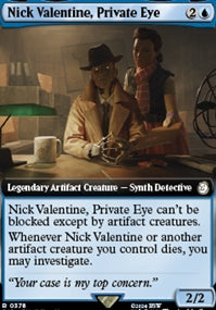 Nick Valentine, Private Eye [#0378 Extended Art] (PIP-R-FOIL)