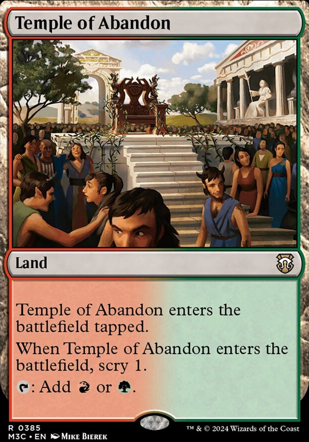 Temple of Abandon [#0385 Ripple Foil] (M3C-R)