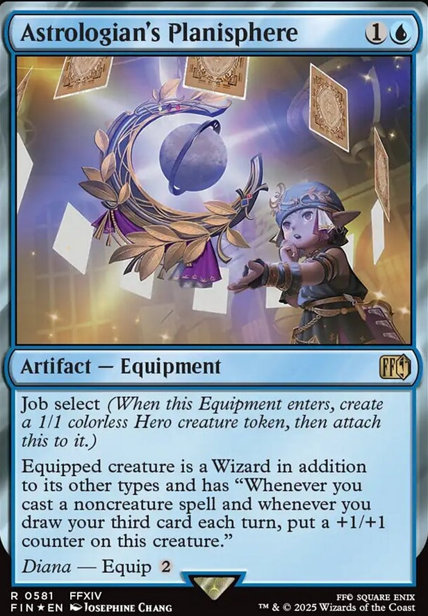 Astrologian's Planisphere [ #0581 Surge Foil ] (FIN-R)