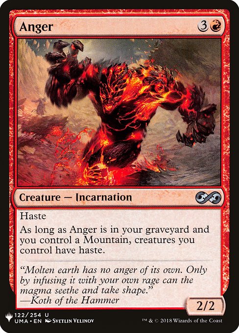 Anger [Mystery Booster #0839] (UMA-U)