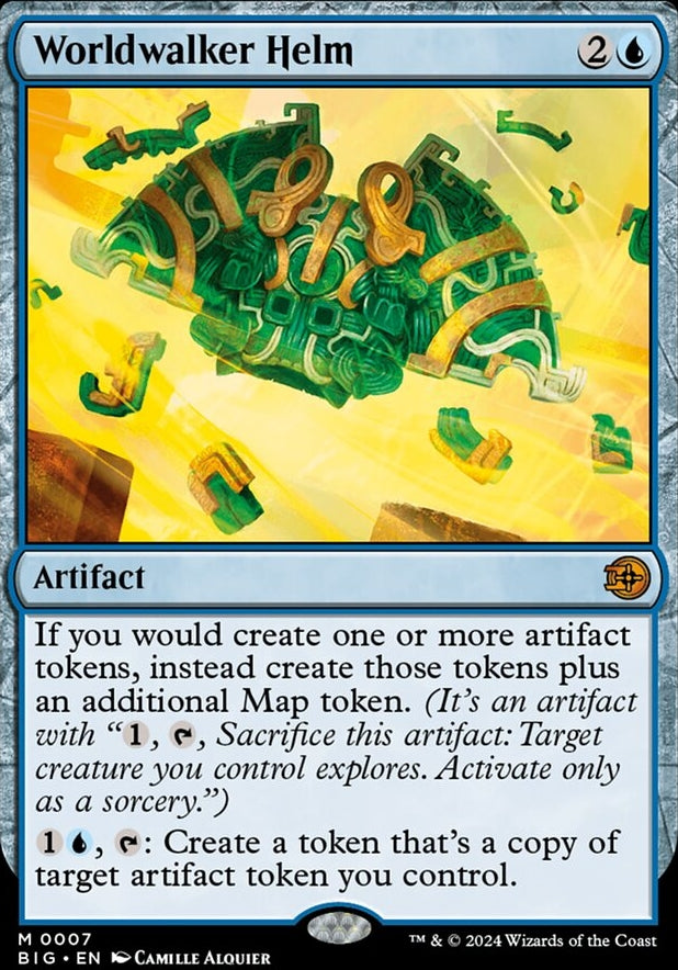 Worldwalker Helm [#0007] (BIG-M-FOIL)
