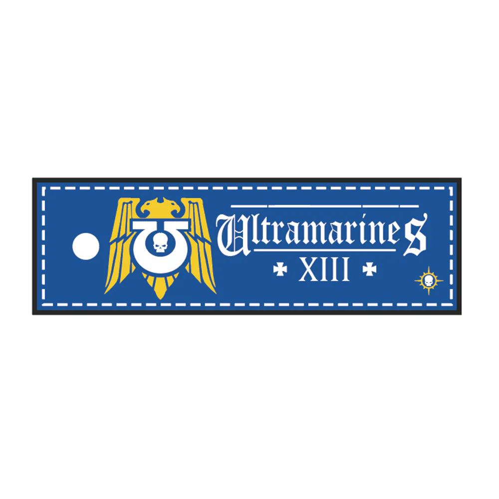 Starforged: Warhammer 40K - Forces of the Imperium Morale Velcro Patches - Ultramarines