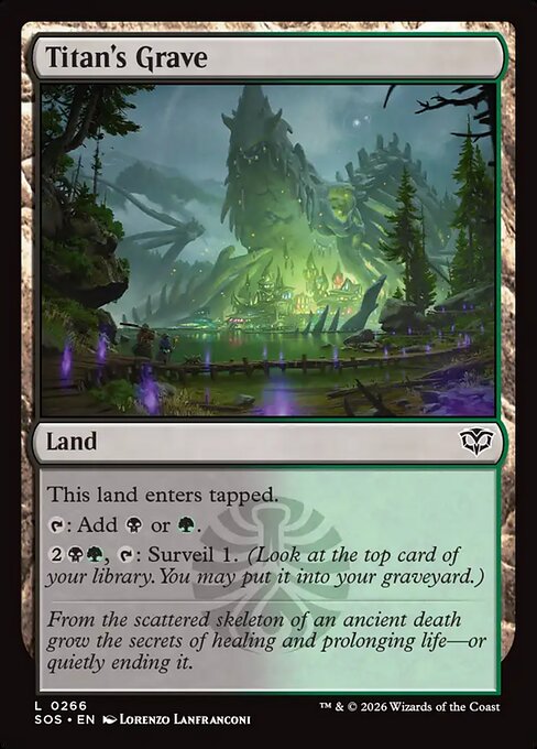 Titan's Grave [ #0266 ] (SOS-L)