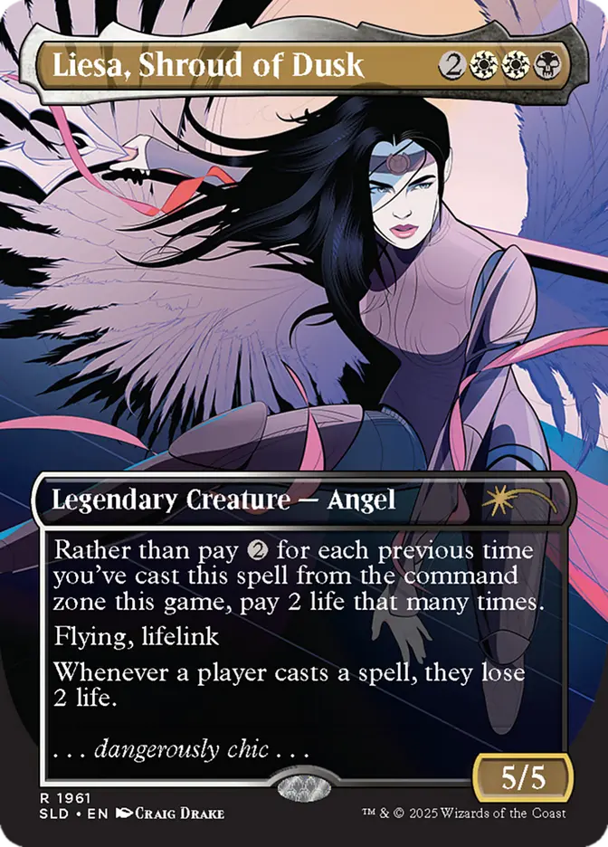 Liesa, Shroud of Dusk [#1961] (SLD-R-FOIL)
