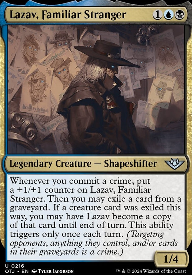 Lazav, Familiar Stranger [#0216] (OTJ-U)