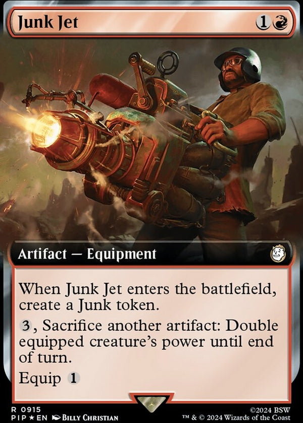 Junk Jet [#0915 Extended Art Surge Foil] (PIP-R)