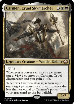 Carmen, Cruel Skymarcher [