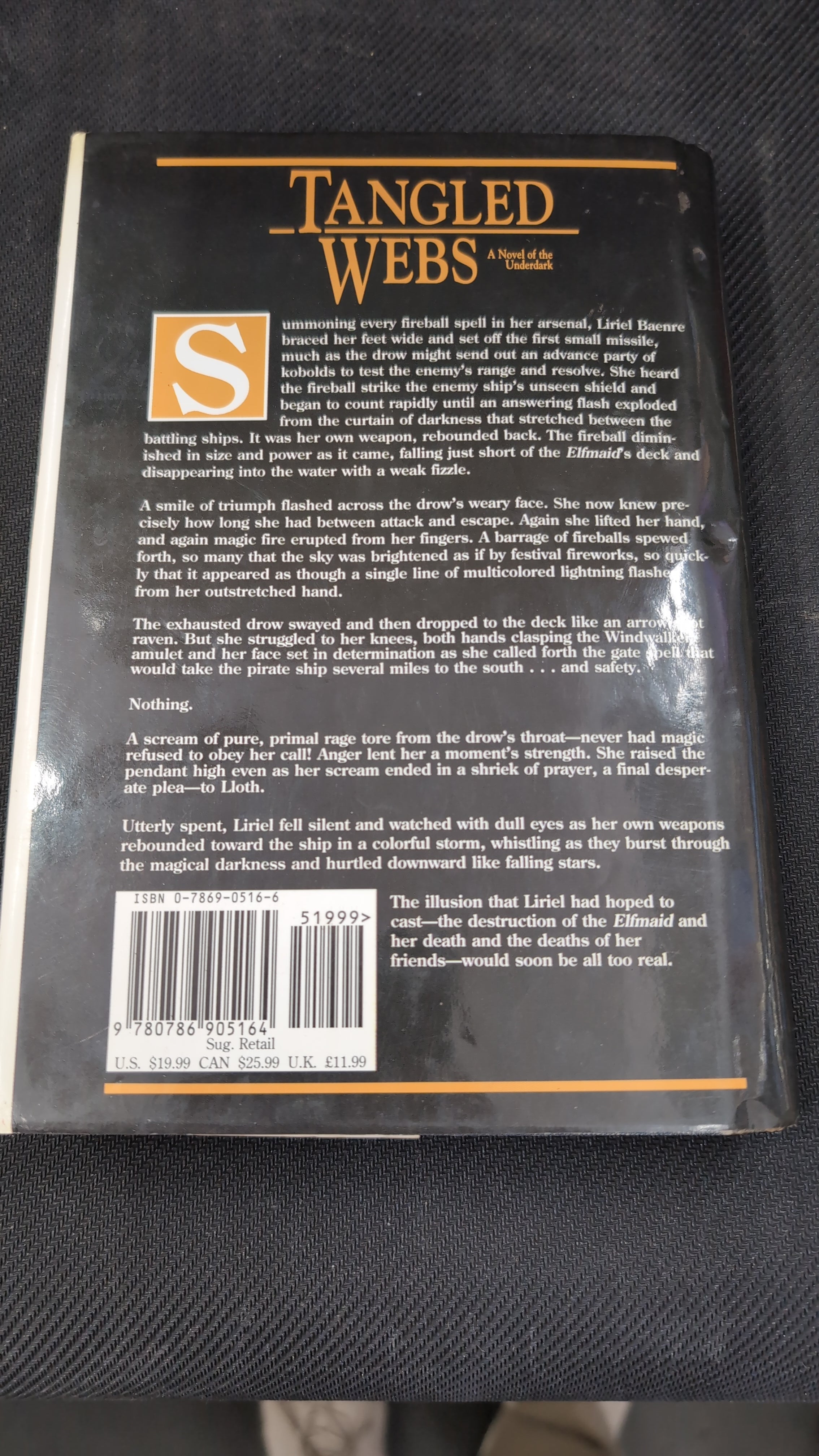 Forgotten Realms: Tangled Webs [ Hardcover ] (USED)