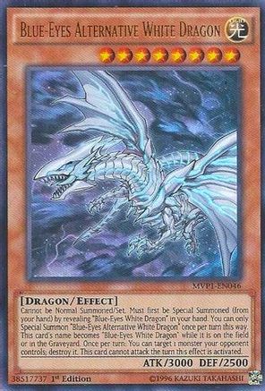 Blue-Eyes Alternative White Dragon (MVP1-EN046) Ultra Rare