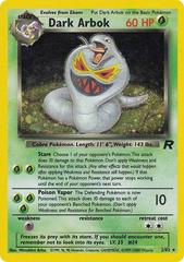 Dark Arbok - 02/82 (TR) Holo Rare - Moderate Play Unlimited Holofoil