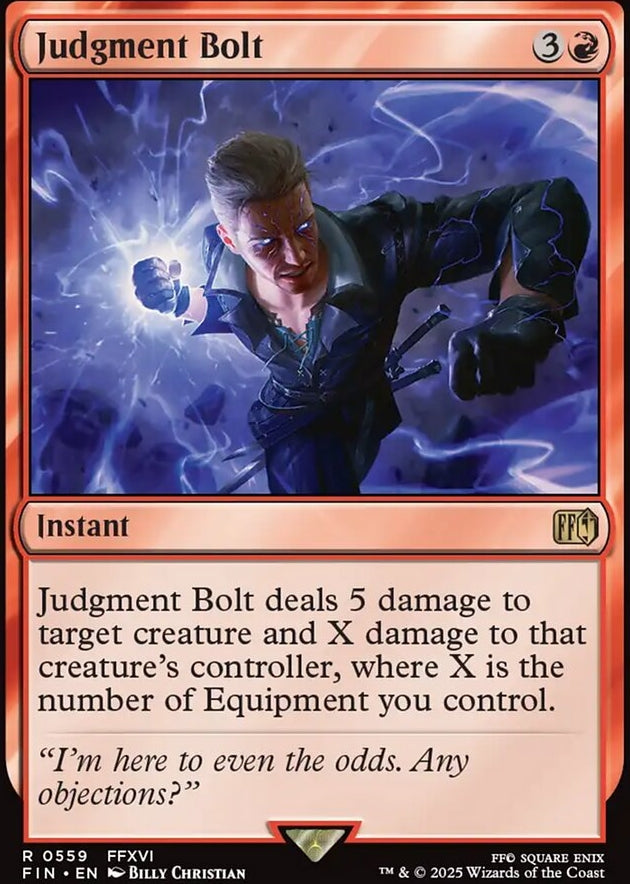 Judgment Bolt [ #0559 Starter Kit ] (FIN-R)