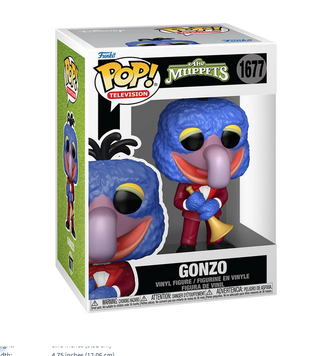 POP Figure: Muppets #1677 - Gonzo