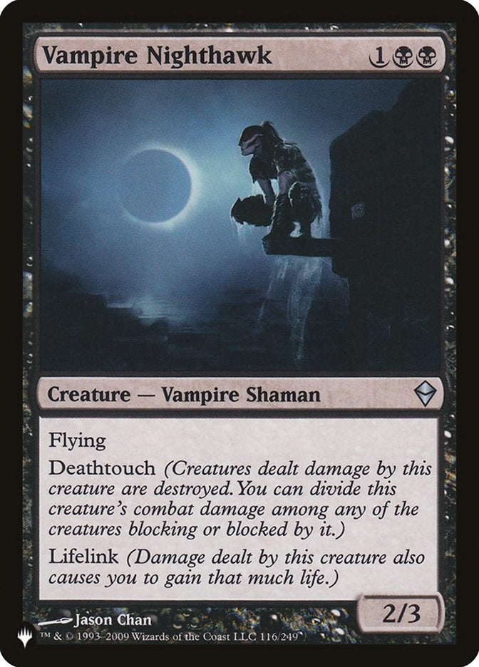 Vampire Nighthawk (ZEN-U-LIST)