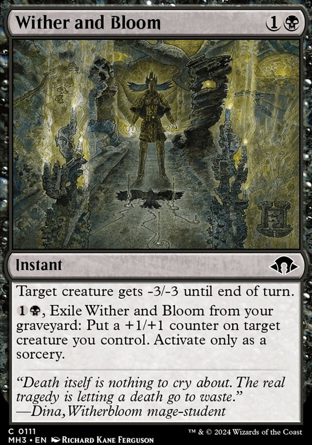Wither and Bloom [#0111] (MH3-C-FOIL)