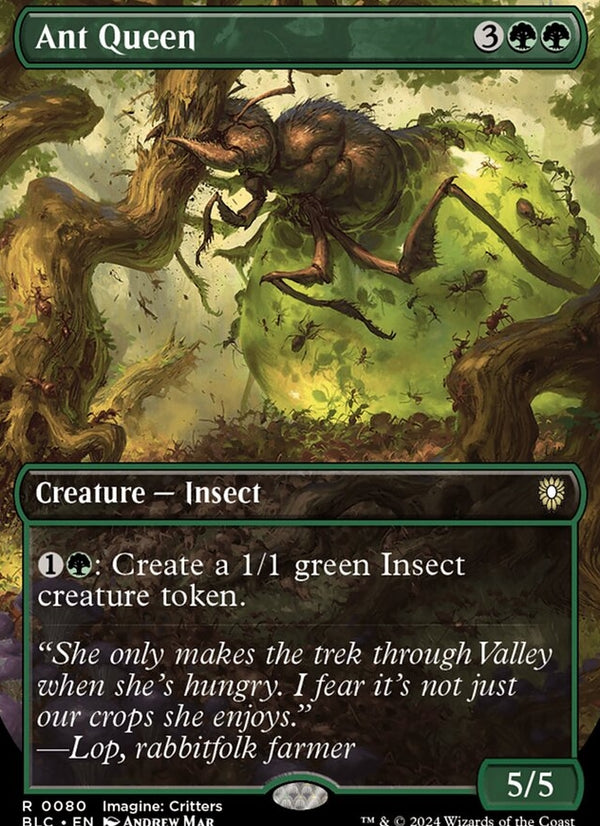 Ant Queen [#0080 Borderless] (BLC-R-FOIL)