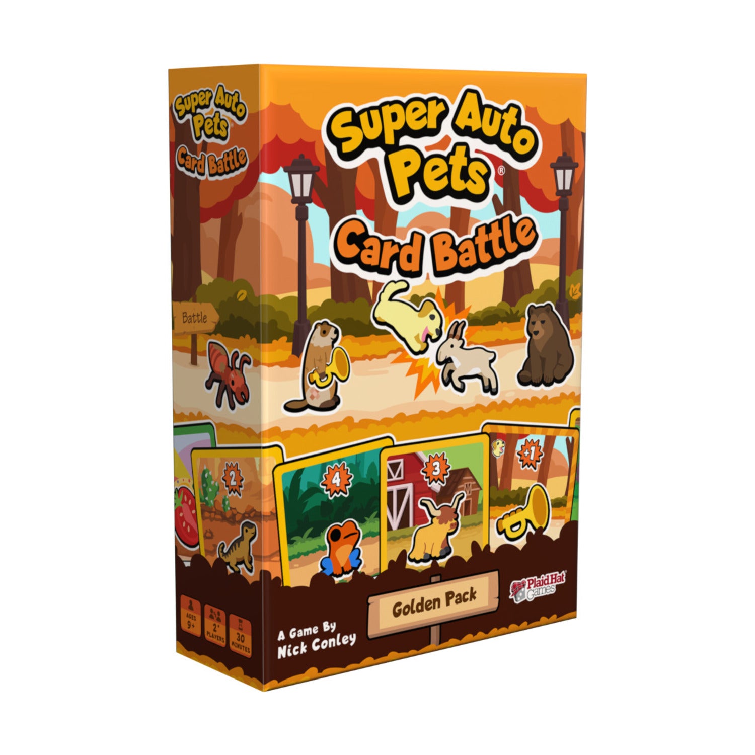 SUPER AUTO PETS CARD BATTLE GOLDEN PACK (12)
