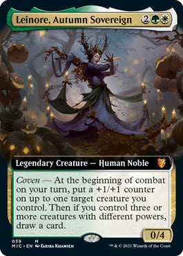 Leinore, Autumn Sovereign [ #0039 Extended Art ] (MIC-M)