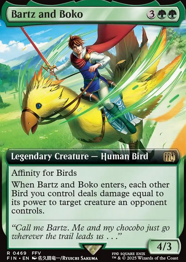 Bartz and Boko [ #0469 Extended Art ] (FIN-R)