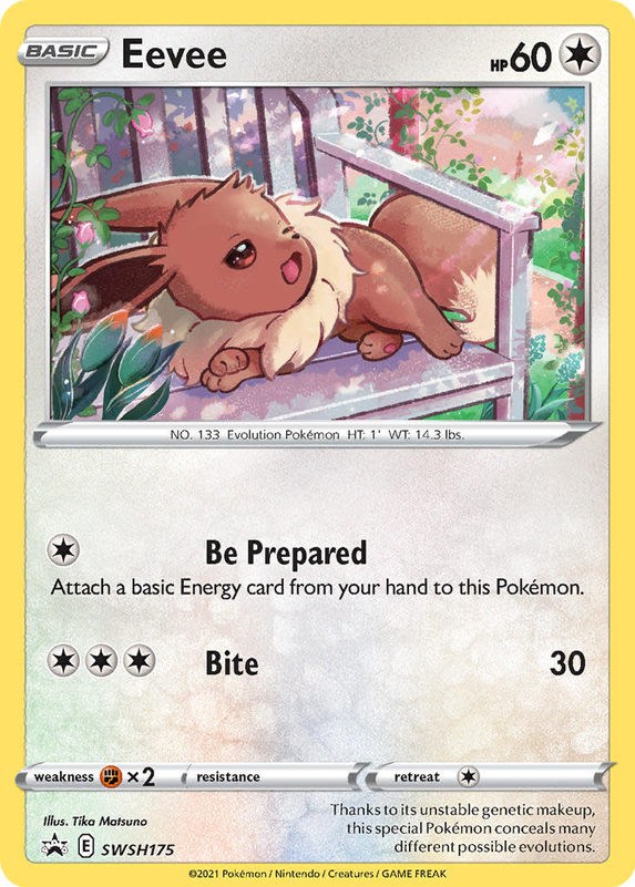Eevee - SWSH175 (SWSH:PR) Promo - Light Play Holofoil