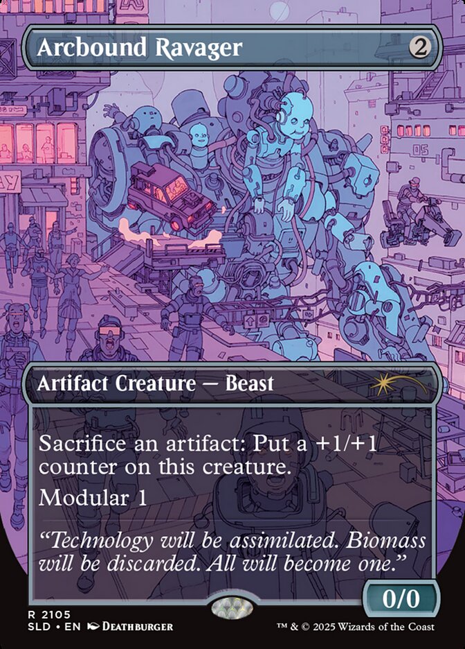 Arcbound Ravager [#2105 Galaxy Foil] (SLD-R)