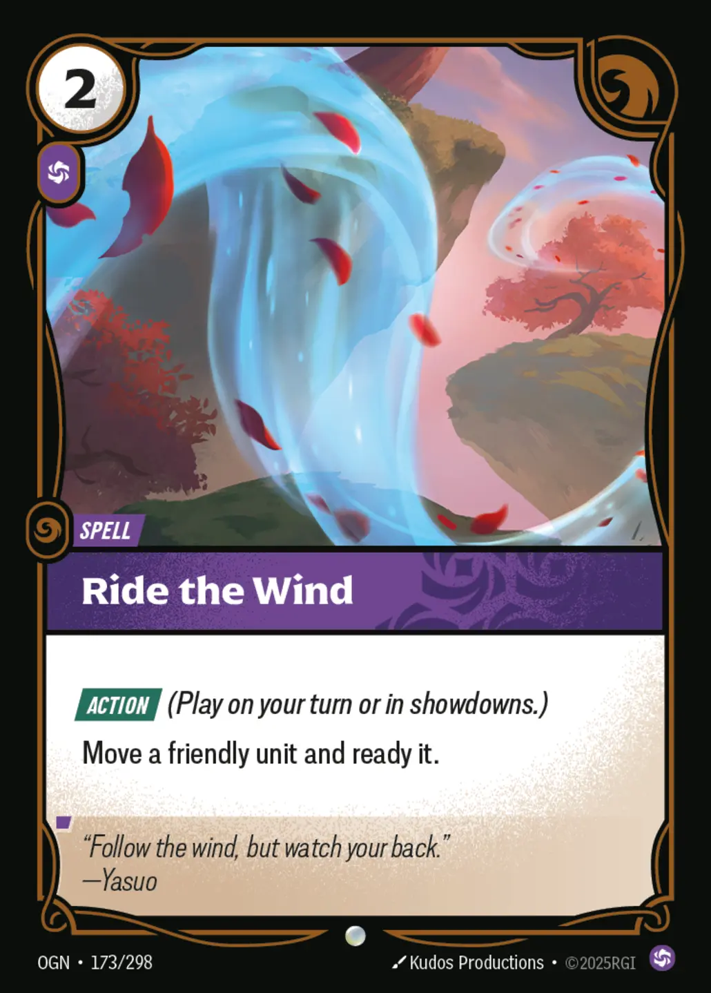 Ride The Wind - 173/298 (OGN) Common