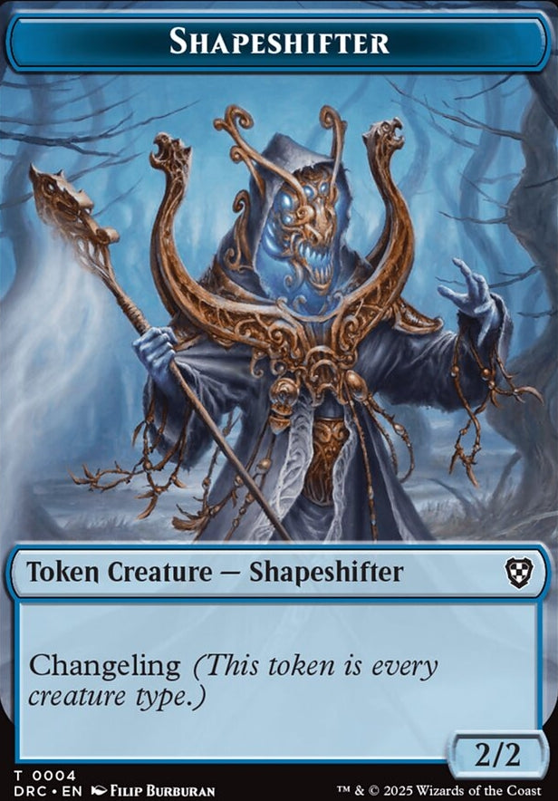 Shapeshifter  [ #0004 ] (DRC-T-FOIL) //  Zombie [ #0003 ] (DRC-T-FOIL)