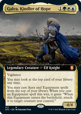 Galea, Kindler of Hope [ #0317 Extended Art ] (AFC-M)