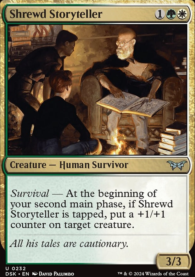 Shrewd Storyteller [