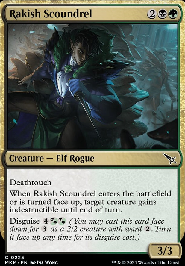 Rakish Scoundrel [#0225] (MKM-C-FOIL)