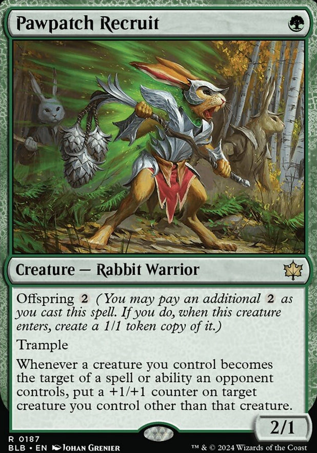 Pawpatch Recruit [#0187] (BLB-R-FOIL)